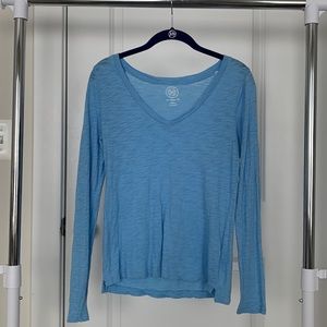 Blue Long Sleeve Shirt